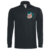 Polo épais manches longues "Heavymill" de marque B&C Vignette