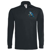 Polo épais manches longues "Heavymill" de marque B&C Vignette