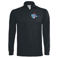 Polo épais manches longues "Heavymill" de marque B&C Vignette