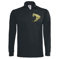 Polo épais manches longues "Heavymill" de marque B&C Vignette