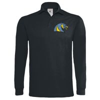 Polo épais manches longues "Heavymill" de marque B&C Vignette