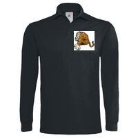 Polo épais manches longues "Heavymill" de marque B&C Vignette