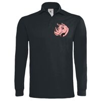 Polo épais manches longues "Heavymill" de marque B&C Vignette