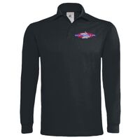 Polo épais manches longues "Heavymill" de marque B&C Vignette