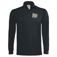 Polo épais manches longues "Heavymill" de marque B&C Vignette