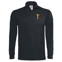 Polo épais manches longues "Heavymill" de marque B&C Vignette