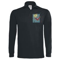 Polo épais manches longues "Heavymill" de marque B&C Vignette