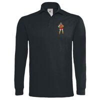 Polo épais manches longues "Heavymill" de marque B&C Vignette