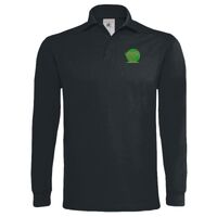 Polo épais manches longues "Heavymill" de marque B&C Vignette