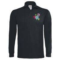 Polo épais manches longues "Heavymill" de marque B&C Vignette