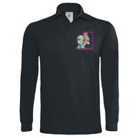 Polo épais manches longues "Heavymill" de marque B&C Vignette