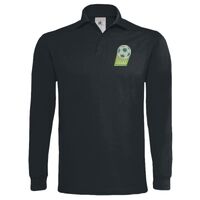 Polo épais manches longues "Heavymill" de marque B&C Vignette