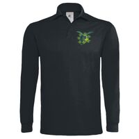 Polo épais manches longues "Heavymill" de marque B&C Vignette