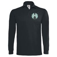 Polo épais manches longues "Heavymill" de marque B&C Vignette