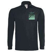 Polo épais manches longues "Heavymill" de marque B&C Vignette
