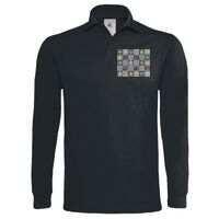 Polo épais manches longues "Heavymill" de marque B&C Vignette