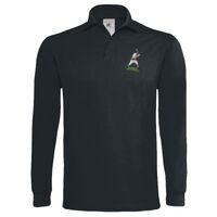 Polo épais manches longues "Heavymill" de marque B&C Vignette