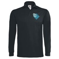 Polo épais manches longues "Heavymill" de marque B&C Vignette