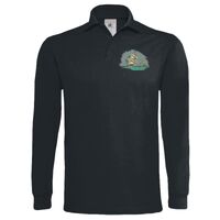 Polo épais manches longues "Heavymill" de marque B&C Vignette