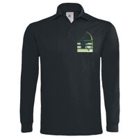 Polo épais manches longues "Heavymill" de marque B&C Vignette