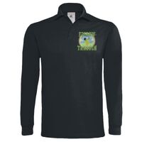 Polo épais manches longues "Heavymill" de marque B&C Vignette