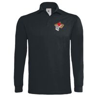 Polo épais manches longues "Heavymill" de marque B&C Vignette