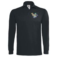 Polo épais manches longues "Heavymill" de marque B&C Vignette