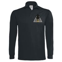 Polo épais manches longues "Heavymill" de marque B&C Vignette