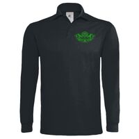 Polo épais manches longues "Heavymill" de marque B&C Vignette