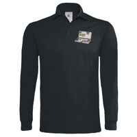 Polo épais manches longues "Heavymill" de marque B&C Vignette