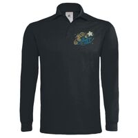 Polo épais manches longues "Heavymill" de marque B&C Vignette