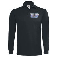 Polo épais manches longues "Heavymill" de marque B&C Vignette