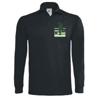 Polo épais manches longues "Heavymill" de marque B&C Vignette