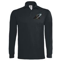 Polo épais manches longues "Heavymill" de marque B&C Vignette