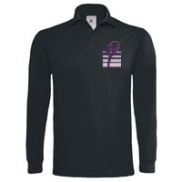 Polo épais manches longues "Heavymill" de marque B&C Vignette