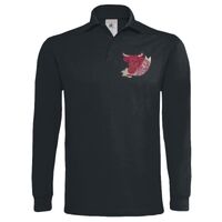 Polo épais manches longues "Heavymill" de marque B&C Vignette