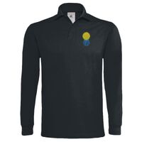 Polo épais manches longues "Heavymill" de marque B&C Vignette