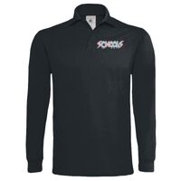 Polo épais manches longues "Heavymill" de marque B&C Vignette