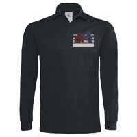 Polo épais manches longues "Heavymill" de marque B&C Vignette