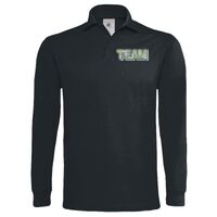 Polo épais manches longues "Heavymill" de marque B&C Vignette