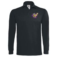 Polo épais manches longues "Heavymill" de marque B&C Vignette