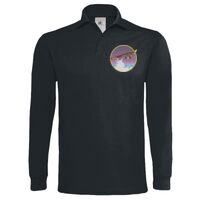 Polo épais manches longues "Heavymill" de marque B&C Vignette