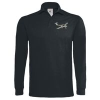 Polo épais manches longues "Heavymill" de marque B&C Vignette