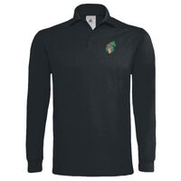 Polo épais manches longues "Heavymill" de marque B&C Vignette