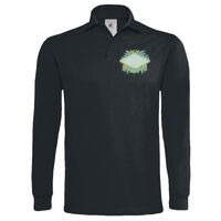 Polo épais manches longues "Heavymill" de marque B&C Vignette