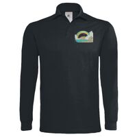 Polo épais manches longues "Heavymill" de marque B&C Vignette