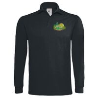 Polo épais manches longues "Heavymill" de marque B&C Vignette