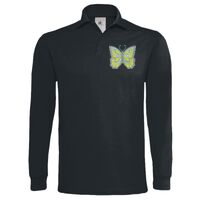 Polo épais manches longues "Heavymill" de marque B&C Vignette