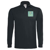 Polo épais manches longues "Heavymill" de marque B&C Vignette