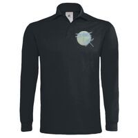 Polo épais manches longues "Heavymill" de marque B&C Vignette